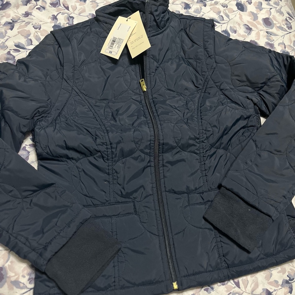 Women's blue navy Quilted Jacket
